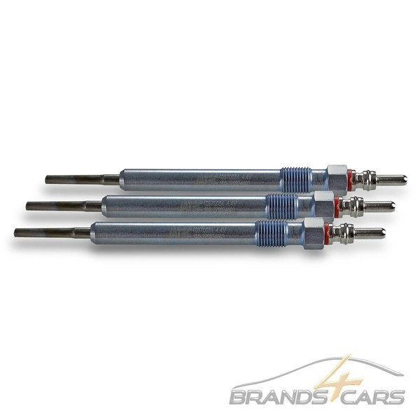 Atec 3X GlÜHkerze GlÜHkerzen FÜR Seat Ibiza Skoda Fabia Vw Polo 6R 1.2 Tdi-image