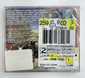 Sonic Adventure Sega All Stars (Sega Dreamcast, 1999) New, Factory Sealed