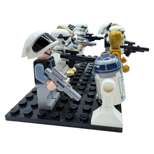 LEGO® Star Wars™ 10x Minifiguren Paket Stormtrooper Droiden Rebel R2-D2 C-3PO - Bild 3 von 10