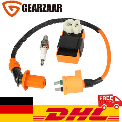 Racing CDI mit offener Zündspule & Zündkerze - für 4-Takt Roller 50ccm (GY6 4T)