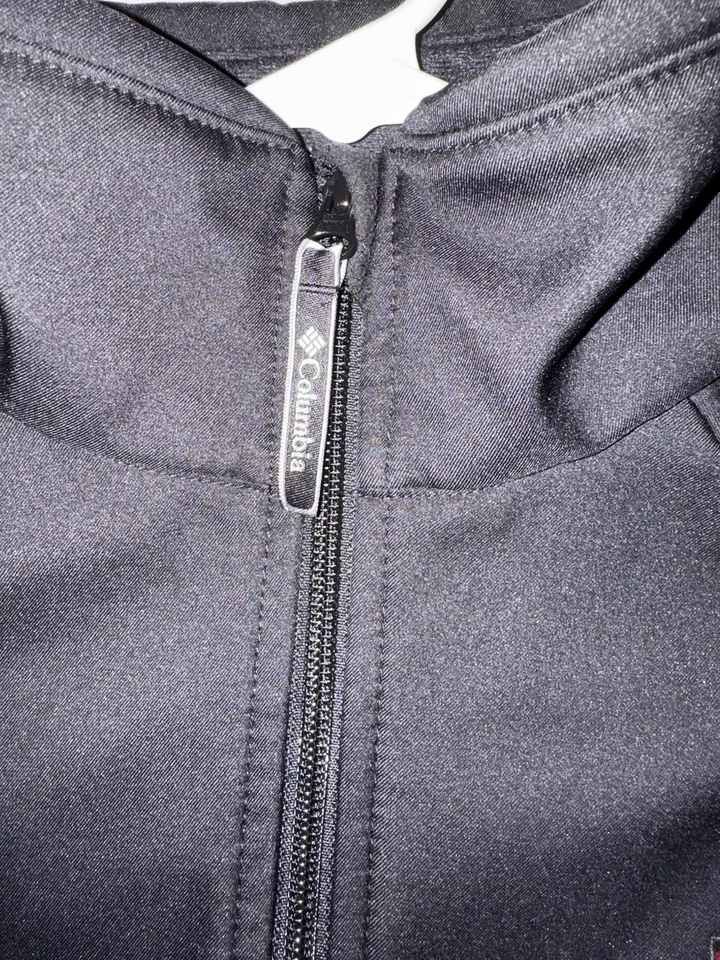 Chaqueta de campeonato de golf PGA Wells Fargo para mujer talla mediana negra cremallera completa Foto 3 de 4