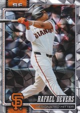2026 Topps #219 Rafael Devers Diamante Foil San Francisco Giants