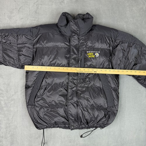 Mountain Hardwear Conduit SL Down Puffer Jacket Mens Medium Black Ripstop Parka - Picture 3 of 11