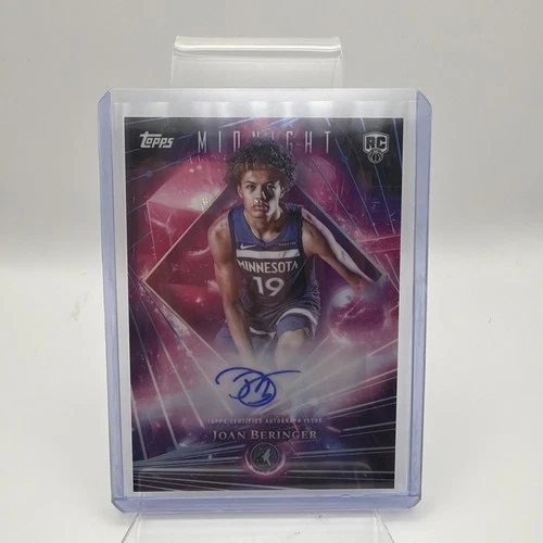 Joan Beringer 2025-26 Topps Midnight Dark Matter Rookie Auto #DMAR-JB RC