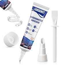 Aquarium Safe Silicone,Aquarium Silicone Transparent Underwater Sealant Water...
