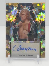 CHARLIE DEMPSEY 2024 SELECT WWE CRACKED ICE PRIZM NXT AUTOGRAPH AUTO!