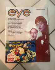 eye February 1969 Illustrated Fashion Magazine Spider-Man Superhero McQueen