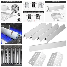 17.5" Grill Replacement Parts for Weber Genesis 300 Series E/S-310, E-320, S-330