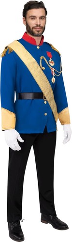 Halloween Men Prince Costume, Prince Charming Costume - Picture 6 of 6