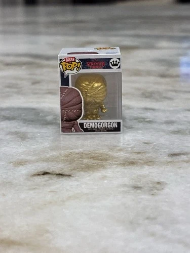 FUNKO BITTY POP STRANGER THINGS Gold DEMOGORGON RARE CHASE