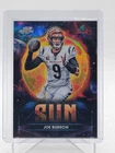 JOE BURROW 2025 TOPPS COSMIC CHROME PLANETARY PURSUIT SUN SSP #PPSU-JB Q4060