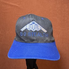 VINTAGE B-2 STEALTH BOMBER SNAPBACK EMBROIDERED HAT NORTHROP GRUMMAN