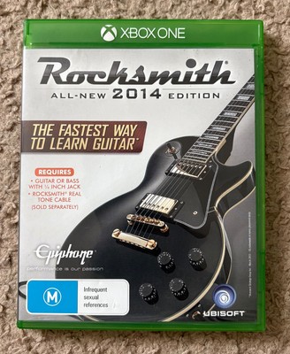 Rocksmith 2014 Edition (Microsoft Xbox One, 2014) - Tested Works