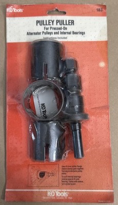 NOS VINTAGE KD TOOLS ALTERNATOR PULLEY & INTERNAL BEARINGS PULLER 183 MADE USA