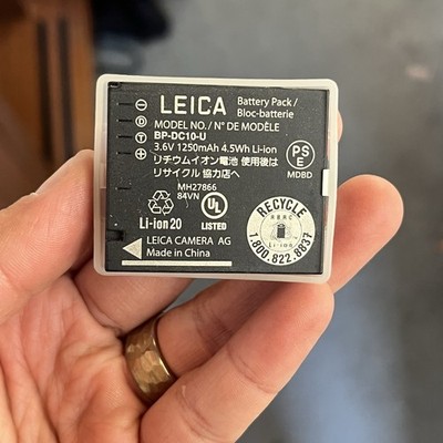 Genuine Leica BP-DC15-U Battery for Typ 109 C-Lux D-Lux D-Lux 7 Camera OEM