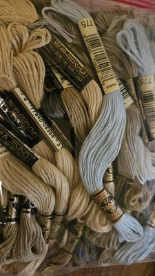 DMC 6-STRAND COTTON FLOSS CHOOSE COLOR BUY 10+ FOR FREE SHIPPING