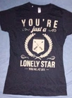 You Me at Six, You're Just a Lonely Star Ladies t shirt Size Large New no tags