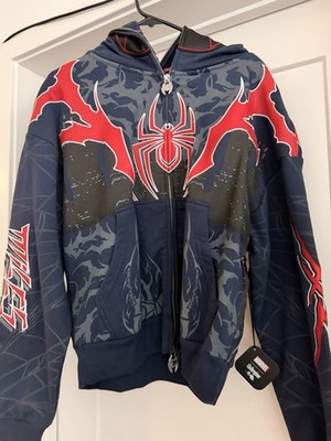 Civil Regime Spider-Man Miles Morales zip up hoodie - Small