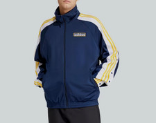 ADIDAS ORIGINALS ADIBREAK POPPER TRACK TOP BLUE  BNWT  M,L,XL,X  LAST 4