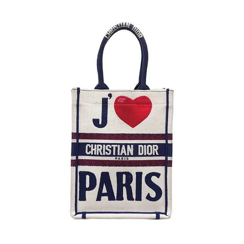 Mini sac fourre tout Dior blanc jacquard 115926658