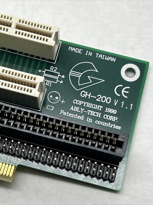 Ably Tech GH-200 PCI ISA Expansion Slot for 2U Paddle Card Riser