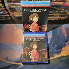 Spirited Away Blu-ray, DVD 2002 Brand New Factory Sealed With Sleeve