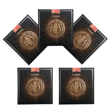 D'Addario Acoustic Guitar Strings 5 Sets Nickel Bronze 13-56