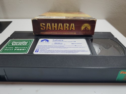 Sahara (VHS, 2005) Matthew McConaughey, Steve Zahn, Penelope Cruz, Treasure - Picture 3 of 4