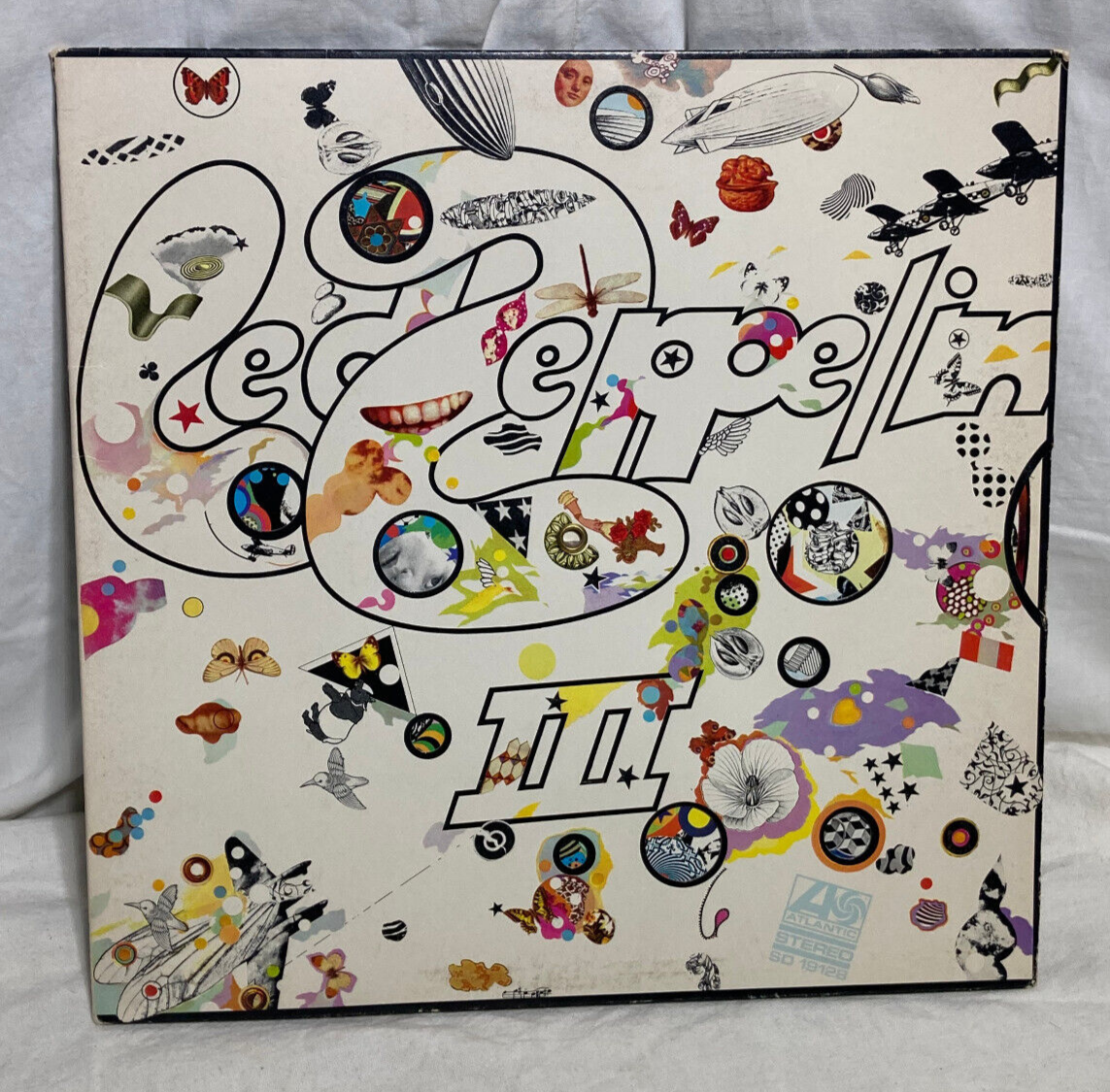 Led Zeppelin III 1977 Gatefold Vinyl LP Album Atlantic Records SD