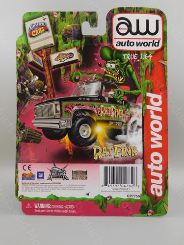 Auto World CHASE 1979 CHEVROLET SCOTTSDALE K10 Rat Fink 4x4 Las Vegas SuperCon - Picture 8 of 8