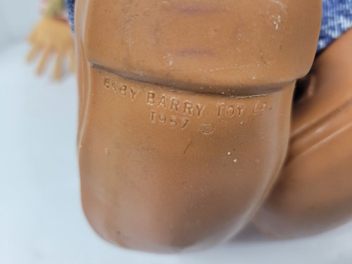 Baby Barry Toy Co. - Pappy Yokum 21” Doll 1957 VGC - Picture 5 of 5