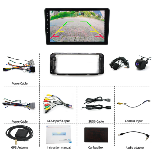 Radio estéreo para coche Chrysler PT Cruiser 1999-2004 Android 13 Carplay GPS WIFI - Imagen 19 de 20