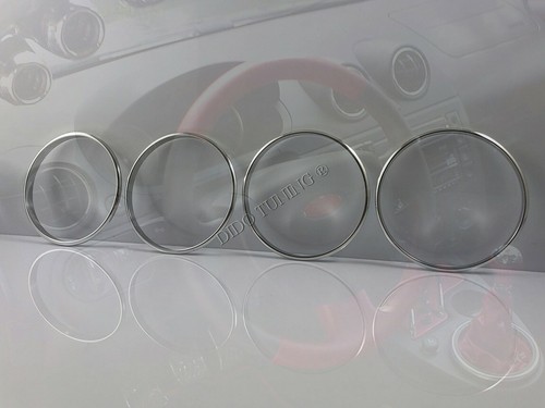 Ford Fusion 02-05 Chrom Ringe Für Den Lüftungsschacht 4 Stk aluminium Poliert - Imagen 3 de 9