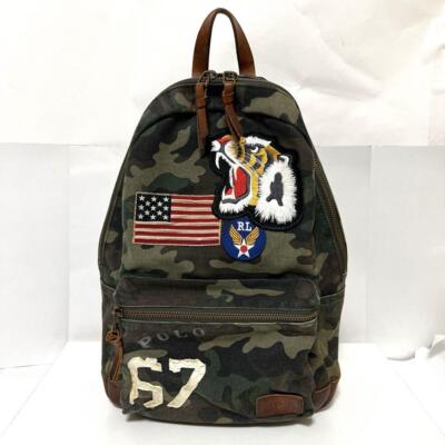 Polo Ralph Lauren Canvas Camo CAMOUFLAGE TIGER PATCH #67 Polo Ralph Lauren Canvas Camo CAMOUFLAGE TIGER PATCH #67