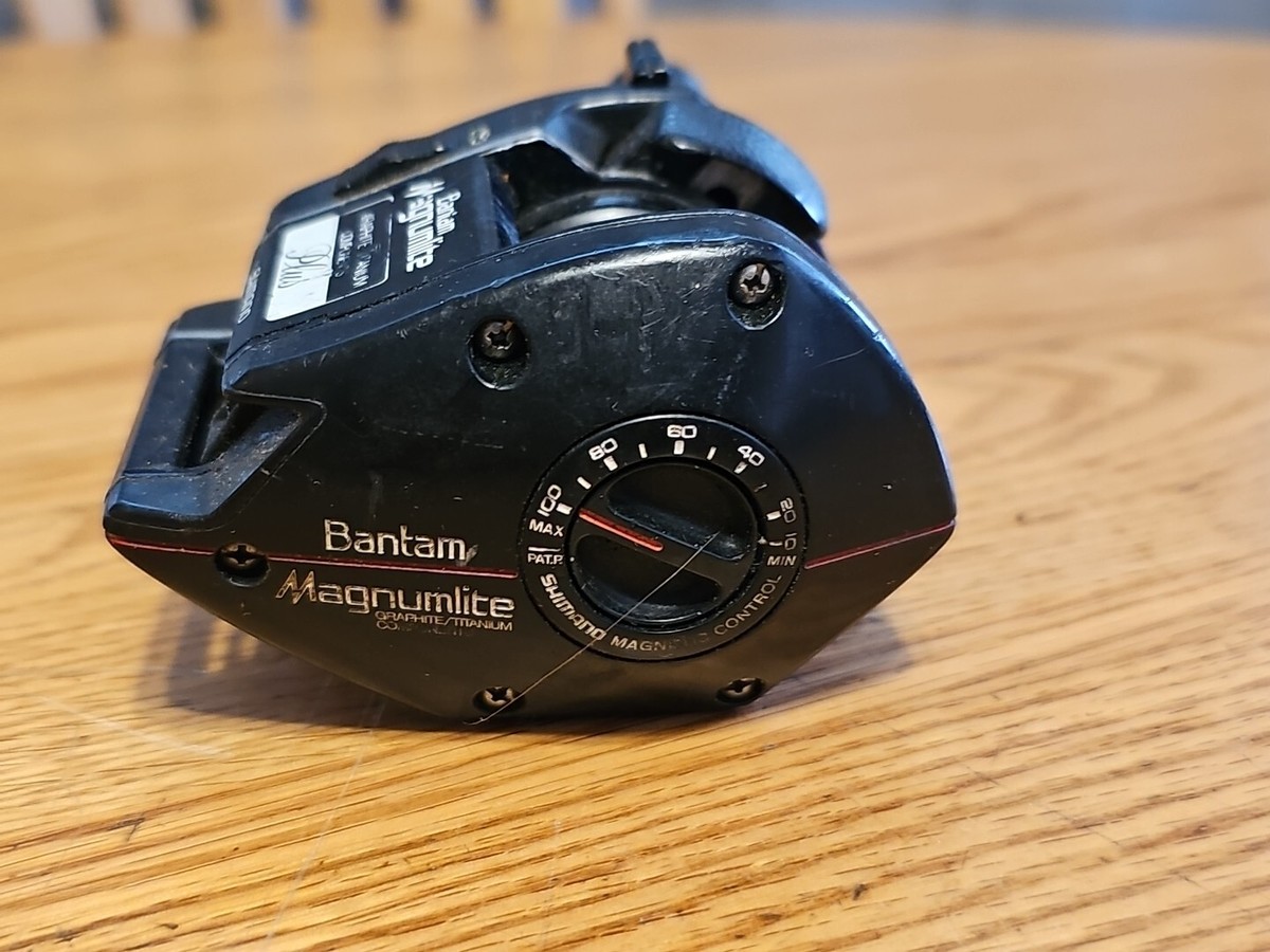 Vintage SHIMANO Bantam Magnumlite Plus 1500Xsg Baitcasting Reel made in Japan Vintage SHIMANO Bantam Magnumlite Plus 1500Xsg Baitcasting Reel made in Japan