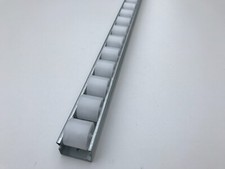 roller track flow rail roller gravity conveyor with plastic wheels dia 28 mm 