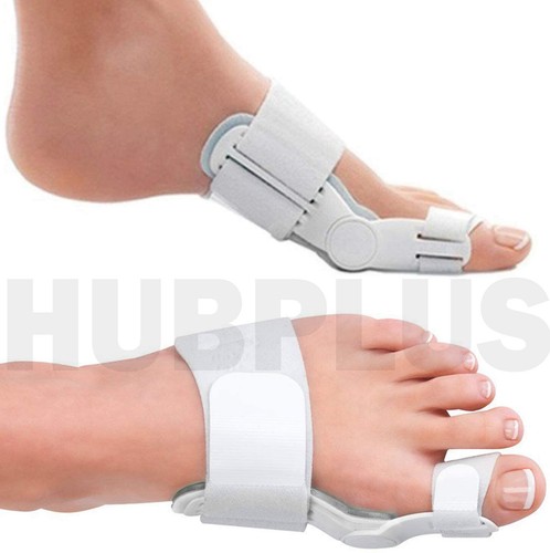 BIG TOE BUNION CORRECTOR STRAIGHTENER SUPPORT STRAP ORTHOPEDIC PROTECT HALLUX - Picture 2 of 3
