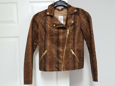 philosophy faux suede jacket