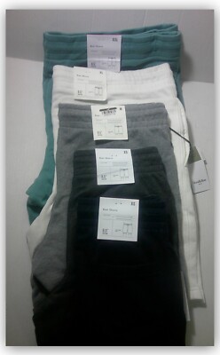 Goodfellow 8.5  Inseam pull on knit shorts relaxed fit elastic tie Color Choice!