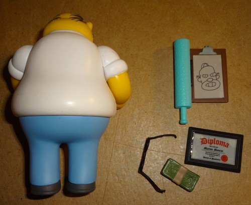 playmates world of springfield SIMPSONS toy figures you choose burger king - Picture 19 of 31