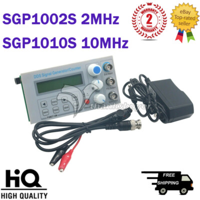 DDS Function Signal Generator Sine/Square Wave Sweep Frequency Meter SSR