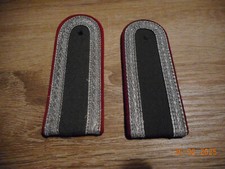 DDR NVA KVP 1 Paar Original Schulterst&uuml;cke Unteroffizier Uffz. Artillerie