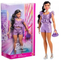 Barbie Deluxe Style Doll In Purpure Style Outfit JFP43 Mattel