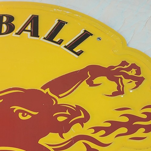 Fireball Cinnamon Whisky Tin Metal Sign Display - Picture 7 of 11
