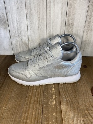 silver glitter reeboks