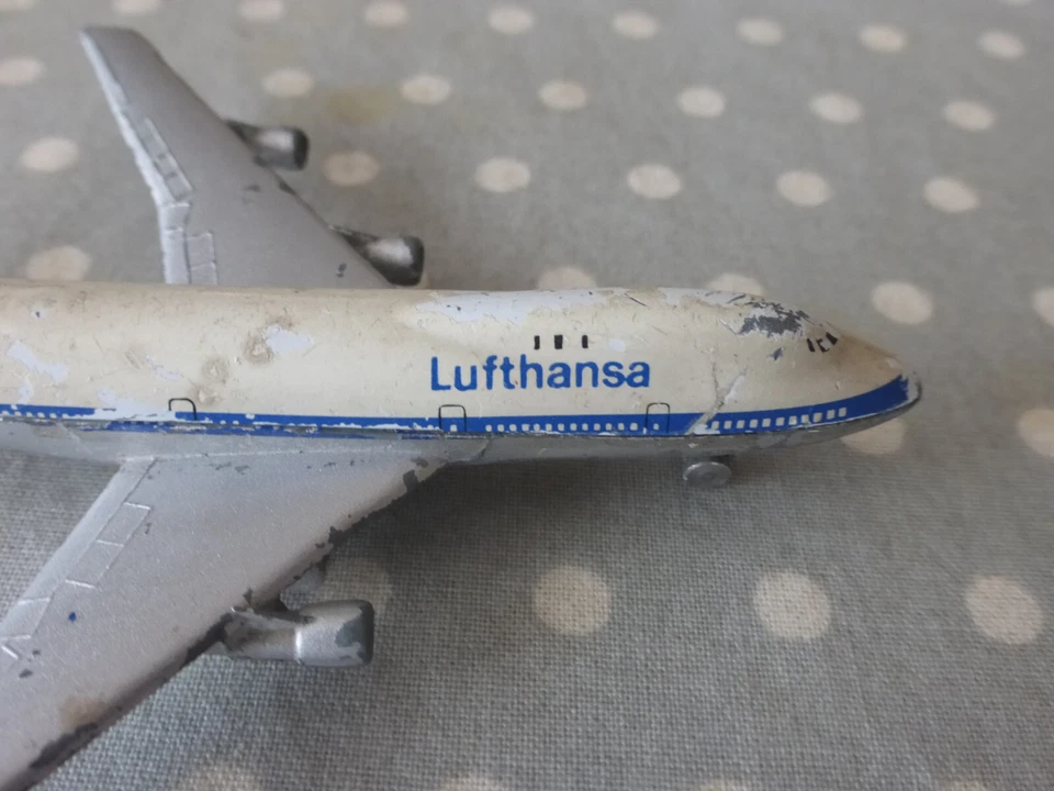 Avion SCHUCO BOEING 747 "LUFTHANSA" 1/600 made in germany 335 793 - Photo 4/4