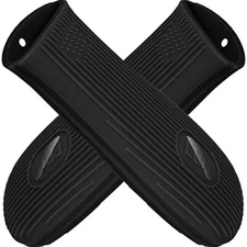 2 Pack Silicone Hot Handle Holder Kitchen Heat Resistant Frying Pan Sleeve Grip