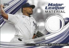2023 Topps Series 1 Baseball - Luis Severino - Game Used Jersey - MLM-LS