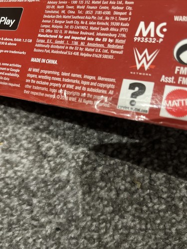 WWE Retro Wolfpack Sting WCW MOC Figure WWF HASBRO Taped Down - Picture 6 of 6