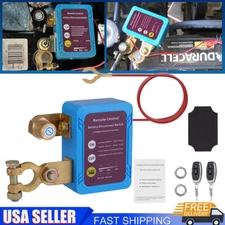12V 240A Car Remote Battery Disconnect Switch Automatic Power Shut Off Switch